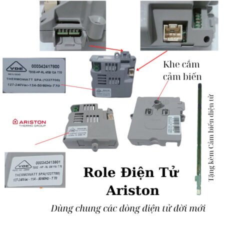 rơ le bình nóng lạnh ariston