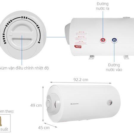 Bình nóng lạnh Ariston dùng điện bao nhiêu một tháng